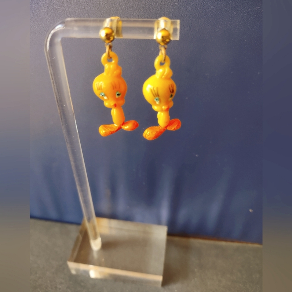 Retro Tweety Bird Earrings